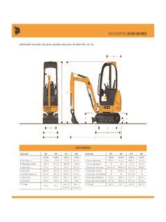 m jcb 8014 specs